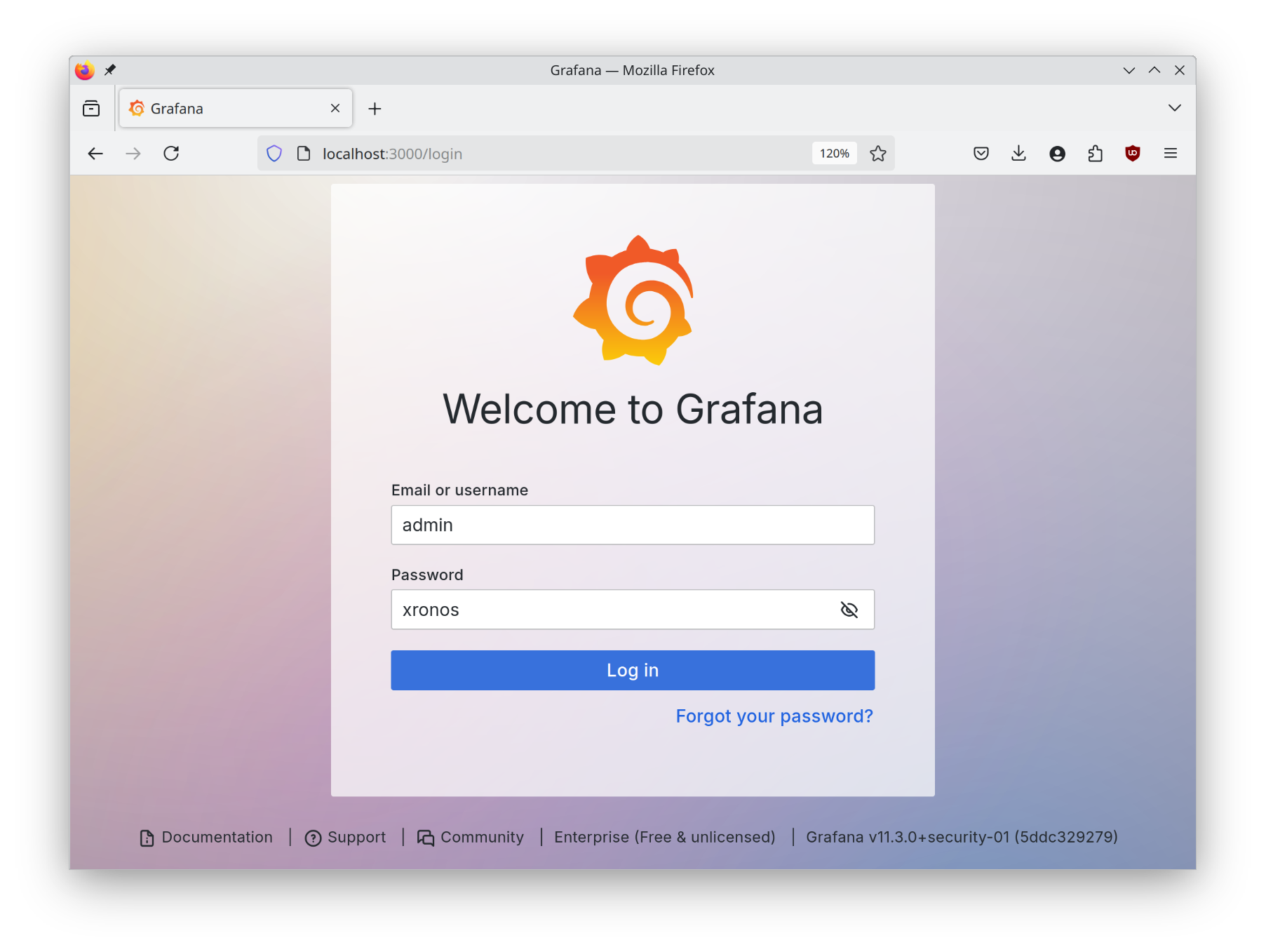 dashboard login